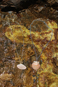 Small Scallop Shell Necklace - Silver