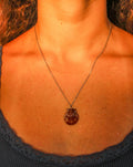 Small Scallop Shell Necklace - Silver